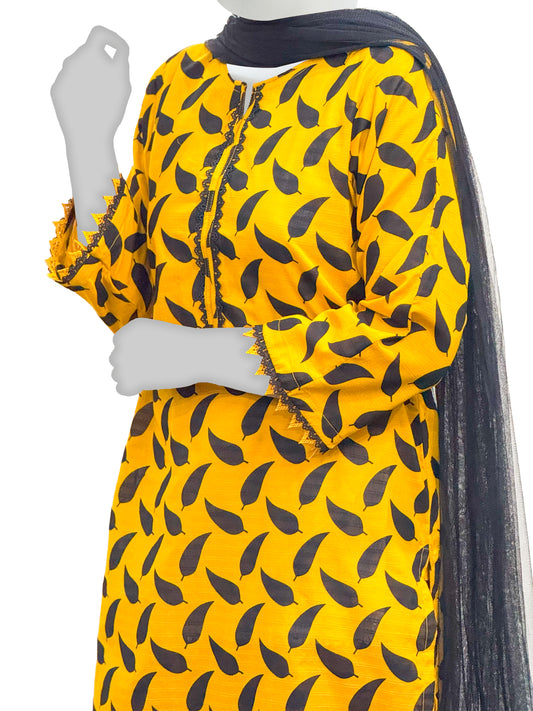 2 Piece Doriya Lawn - Trouser Shirt